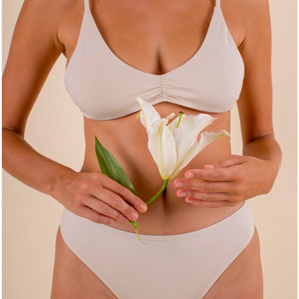 Indigo Luna Layla Bralette in Pearl